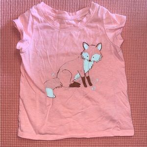 fox toddler shirt